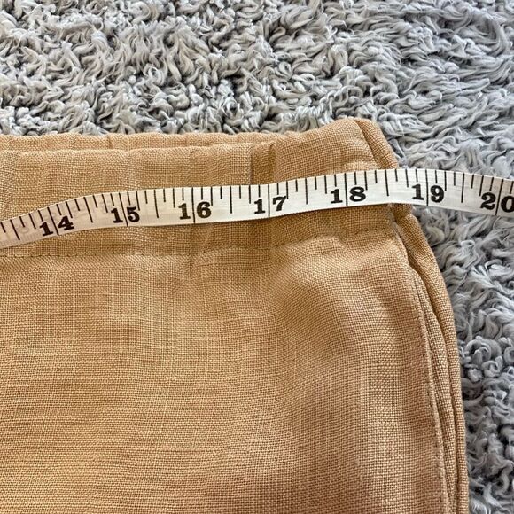 100% Linen High Waisted Pull On Pants - Picture 6 of 10